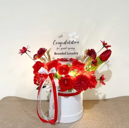 Bloom Box Akrilik Ucapan Grand Opening Cicendo