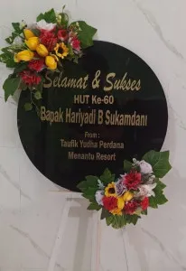 Papan Akrilik Ucapan Ulang Tahun Cicendo